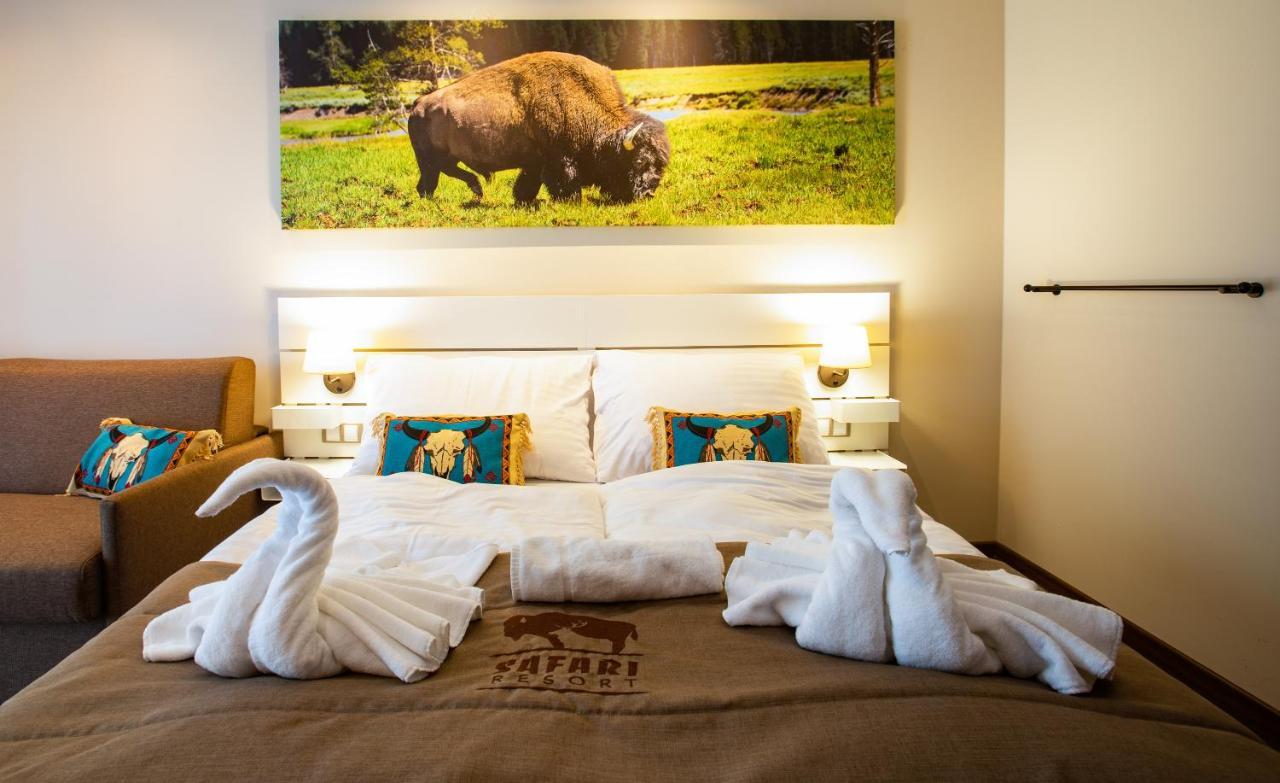 Residence Safari Resort - Bison Lodge Borovany  Exteriér fotografie