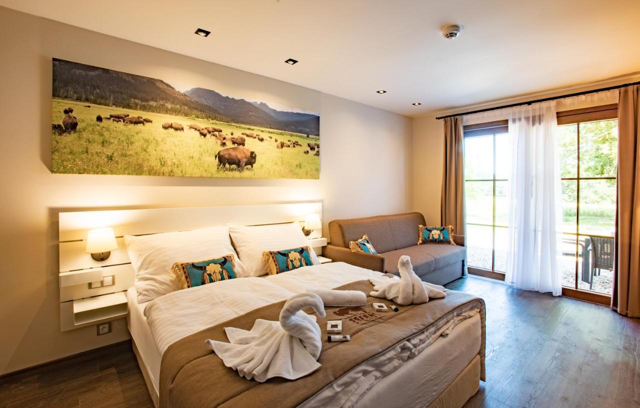 Residence Safari Resort - Bison Lodge Borovany  Exteriér fotografie